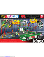 k'nex NASCAR 88 AMP ENERGY GARAGE Grundlegende Bauanleitungen