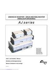 Studer AJ S Serie Betriebs- Und Montageanleitung