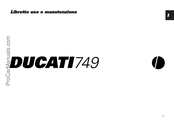Ducati 2003 749 Anleitung- Und Instandhaltungsheft