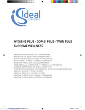 Ideal Standard HYGIENE PLUS Installations- Betriebs Und Wartungshandbuch