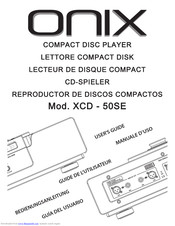 Onix XCD-50SE Bedienungsanleitung