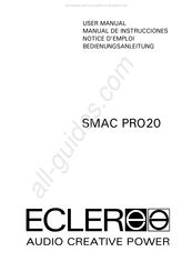 Ecler SMAC PRO20 Bedienungsanleitung