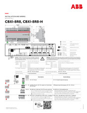Abb CBXi-Serie Anweisungen Zur Installation Und Verkabelung
