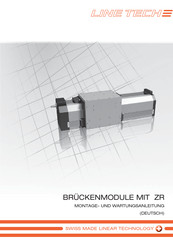Line Tech BM4 L/R Serie Montage- Und Wartungsanleitung