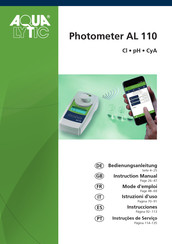 Tintometer AQUALYTIC AL 110 Bedienungsanleitung