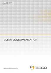 Bego Triton SLA Gerätedokumentation