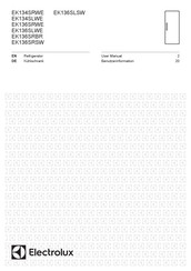 Electrolux EK136SRBR Benutzerinformation