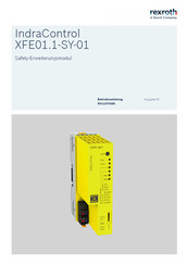Bosch Rexroth IndraControl XFE01.1-SY-01 Betriebsanleitung