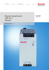 Bosch Rexroth IndraControl VAP 01.1 Betriebsanleitung