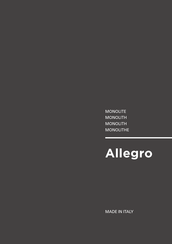 Arblu Monolith ALLEGRO Montageanleitung
