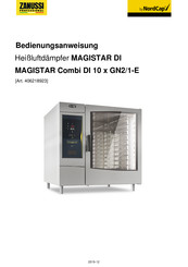 Zanussi Professional MAGISTAR Combi DI 10 x GN2/1-E Bedienungsanweisung