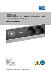 Bachmann DESK Benutzerhandbuch