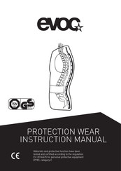 EVOC Protector jacket pro Bedienungsanleitung