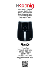 h.koenig FRY800 Benutzerhandbuch