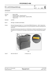 Porsche Cold Bag Montage- Und Gebrauchsanleitung