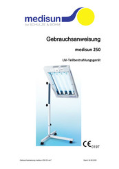 Schulze & Bohm medisun 250 Gebrauchsanweisung