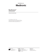 Medtronic Nexframe NP-1000 Gebrauchsanweisung