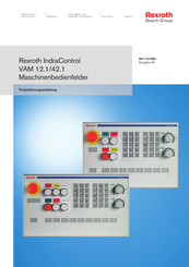 Bosch Rexroth IndraControl VAM 12.1 Projektierungsanleitung