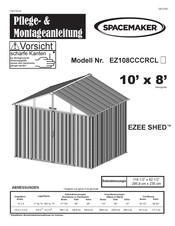 SPACEMAKER EZ108CCCRCL Pflege- & Montageanleitung