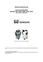 SunSun 50358, 50359 Bedienungsanleitung
