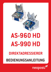 Neopost AS-960 HD Bedienungsanleitung