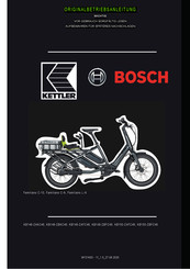 Kettler Bosch Familiano C-N Originalbetriebsanleitung