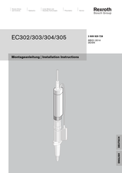 Bosch Rexroth EC304 Montageanleitung