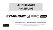 GRAND VIDEOKE Symphony 3 Pro Plus Schnellstartanleitung