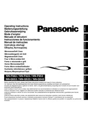Panasonic NN-F653WF Bedienungsanleitung