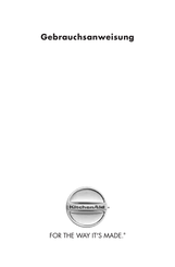 Kitchenaid KHIZ6010 7710 IFU Gebrauchsanweisung