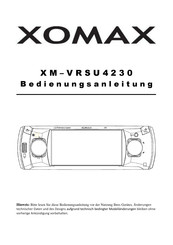 Xomax XM-VRSU4230 Bedienungsanleitung