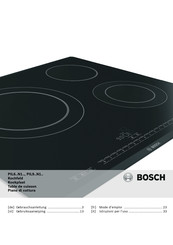 Bosch PIL9 N1 Serie Gebrauchsanleitung
