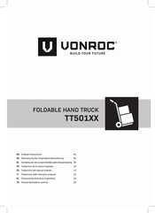 VONROC TT501XX Betriebsanleitung