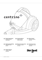Royal Dirt Devil centrino Bedienungsanleitung