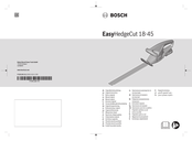 Bosch Power Tools EasyHedgeCut 18-45 Betriebsanleitung