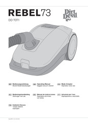 Dirt Devil Rebel73 DD 7071 Bedienungsanleitung