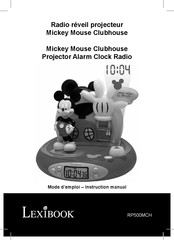 LEXIBOOK Mickey Mouse Clubhouse RP500MCH Bedienungsanleitung