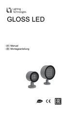 Lighting Technologies GLOSS LED 20 Montageanleitung
