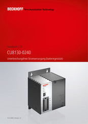 beckoff CU8130-0240 Handbuch