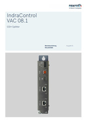 REXROTH IndraControl VAC 08.1 Betriebsanleitung