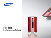 Samsung SGH-Z240 Bedienungsanleitung