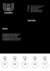 Weelko WIND WKP006 Bedienungsanleitung
