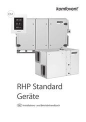 Komfovent RHP 1300 U Installations- Und Betriebshandbuch