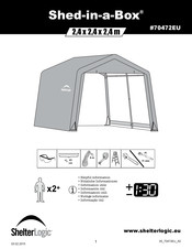 ShelterLogic SL70472 Bedienungsanleitung