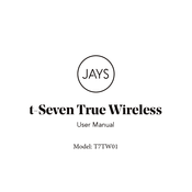 Jays t-Seven True Wireless T7TW01 Bedienungsanleitung