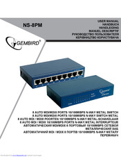 Gembird NS-8PM Handbuch