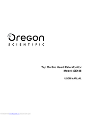 Oregon Scientific Tap On Pro SE188 Bedienungshandbuch