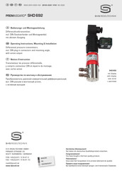 S+S REGELTECHNIK PREMASGARD SHD 692 Bedienungs- Und Montageanleitung