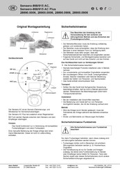 elero Sensero-915 AC Originalmontageanleitung