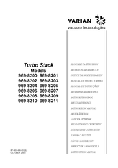 Varian Turbo Stack 969-8200 Bedienungshandbuch
